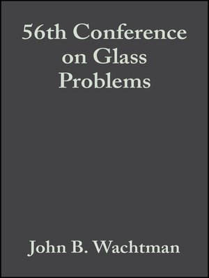 cover image of 56th Conference on Glass Problems